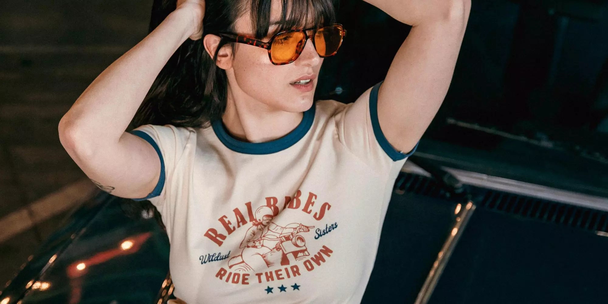 RINGER SHIRT - REAL BABES