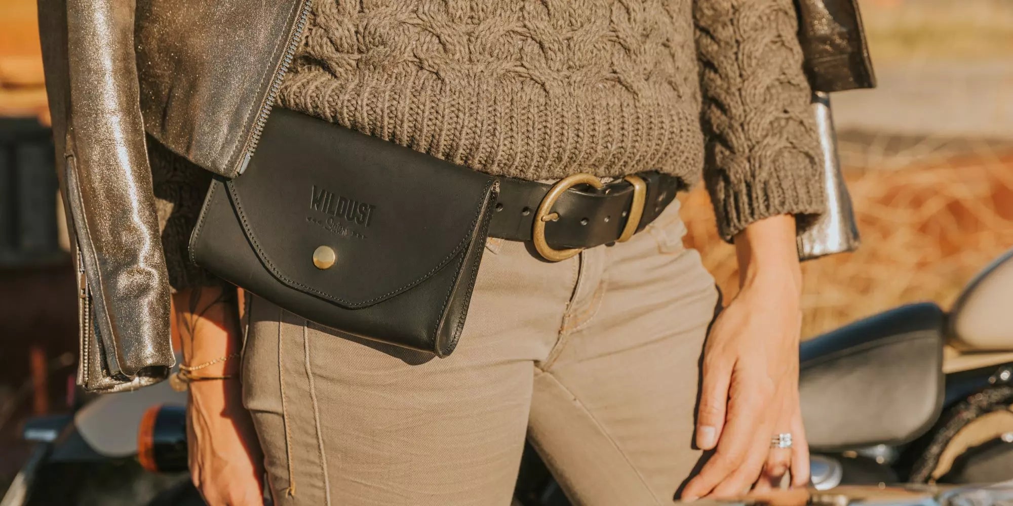 BELT & BAG - BLACK