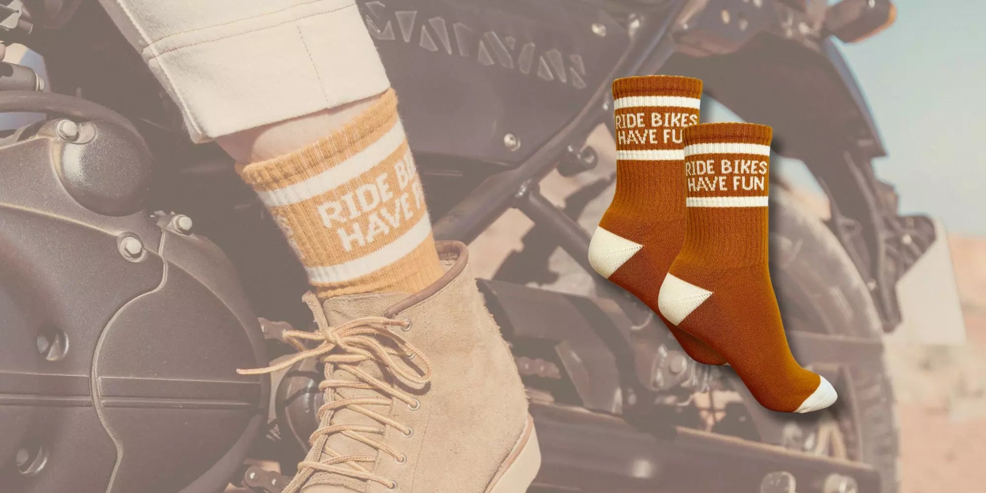 SOCKS - RIDE BIKES HAVE FUN