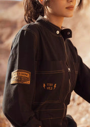 JUMPSUIT AVIATOR - ASPHALTE