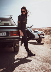 JUMPSUIT AVIATOR - ASPHALTE