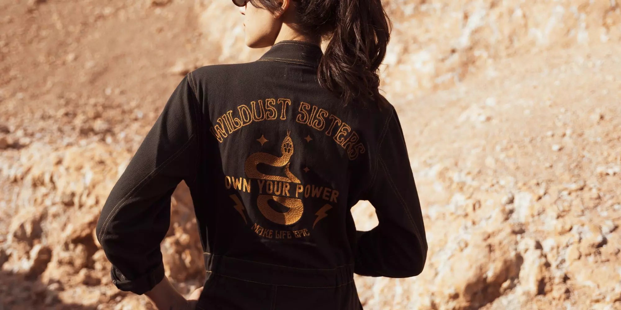 JUMPSUIT AVIATOR - ASPHALTE