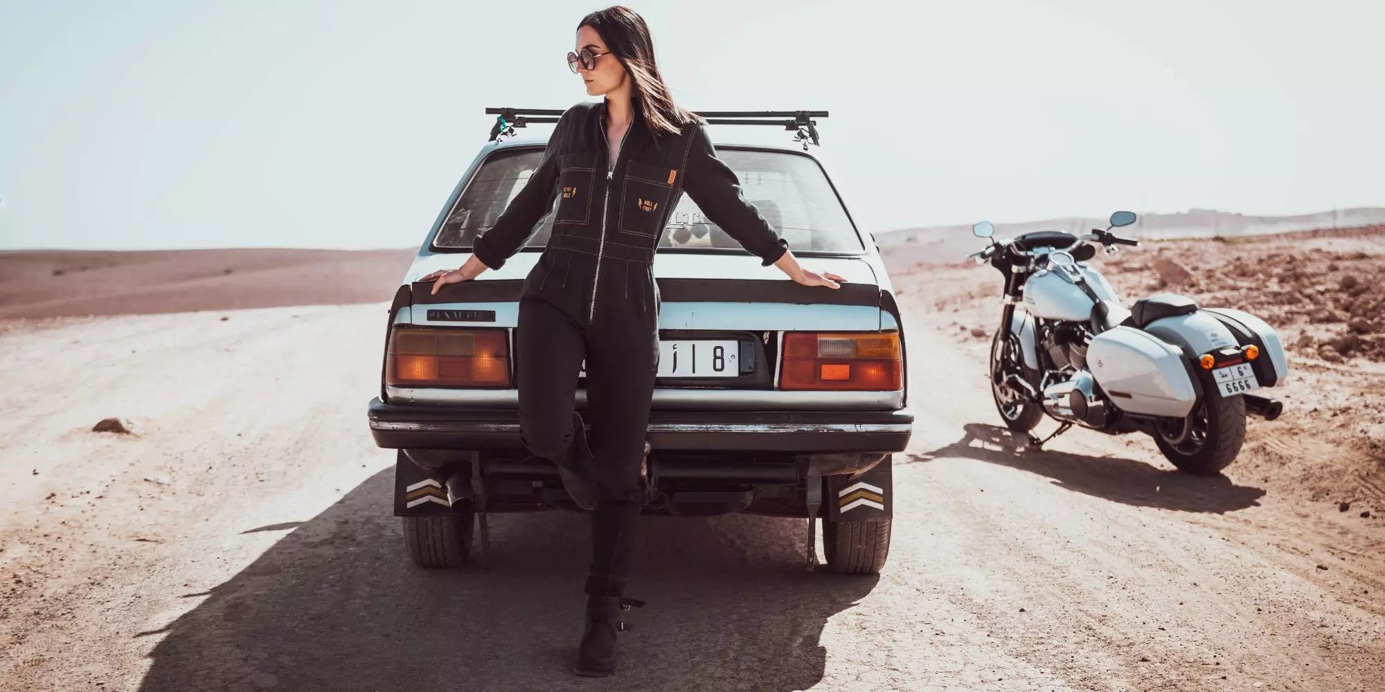 JUMPSUIT AVIATOR - ASPHALTE