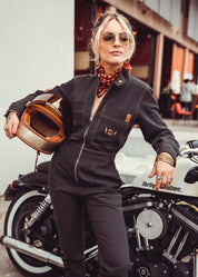 JUMPSUIT AVIATOR - ASPHALTE
