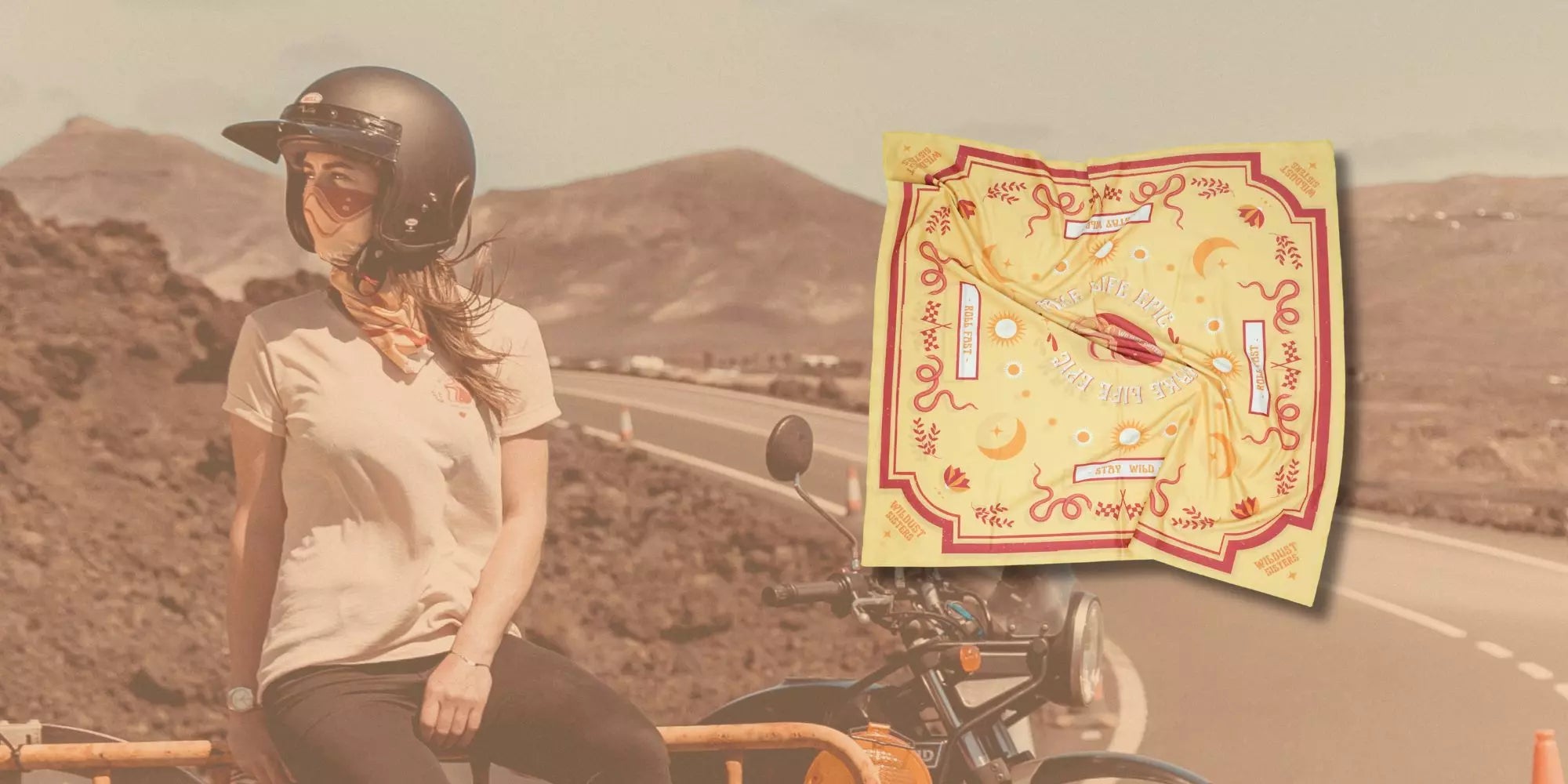 MOTO SCARF - MAKE LIFE EPIC