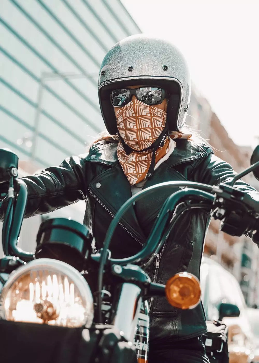 MOTO SCARF - REDWOOD