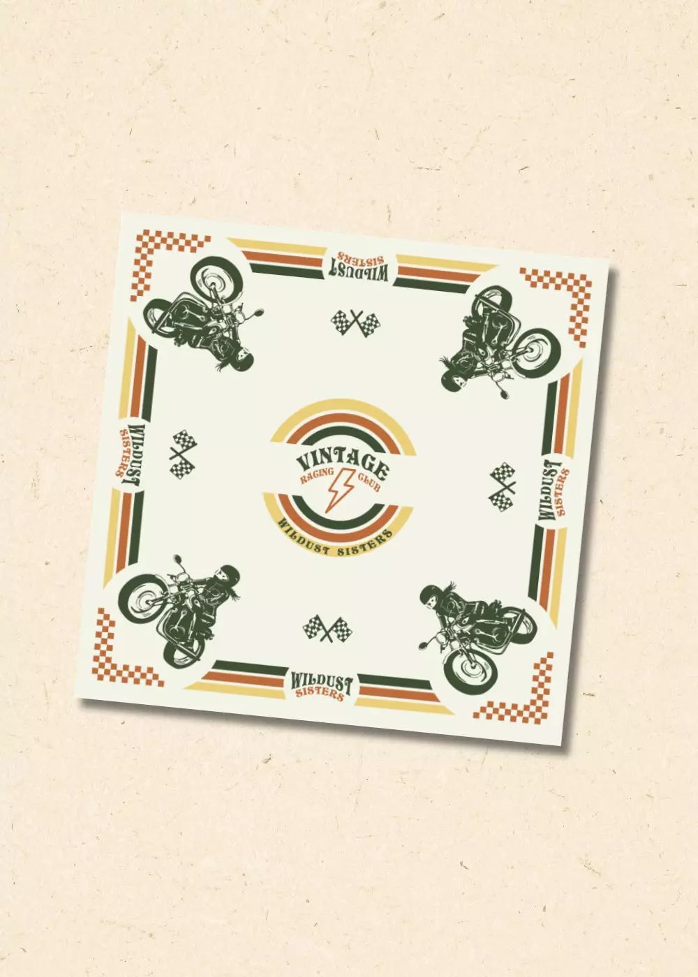 FOULARD MOTO - VINTAGE RACER