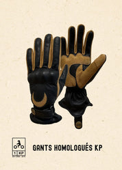 GLOVES KP CLASSIC - BLACK