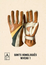 GANTS 70'S STRIPES - CAMEL