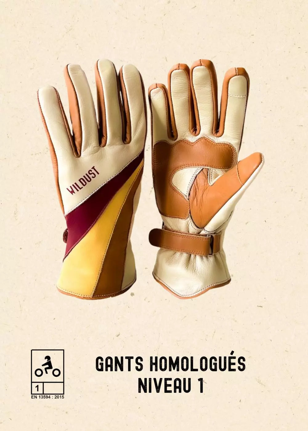 GANTS 70' STRIPES - ECRU