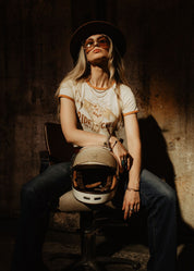 T-SHIRT RETRO - RIDE LIKE A GIRL