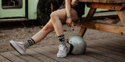 SOCKS - CHECKERBOARD GREY