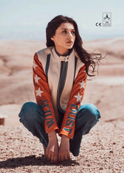 STARS & STRIPES JACKET - BRICK