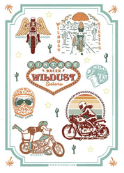 PACK OF 5 STICKER PLATES