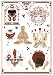 PACK OF 5 STICKER PLATES