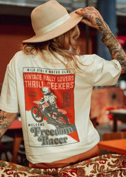T-SHIRT - FREEDOM RACER ⚡BF⚡