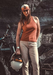 TANK TOP - TERRACOTTA