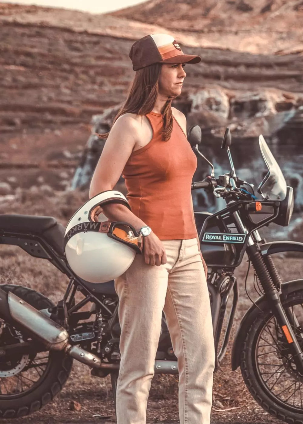 TANK TOP - TERRACOTTA