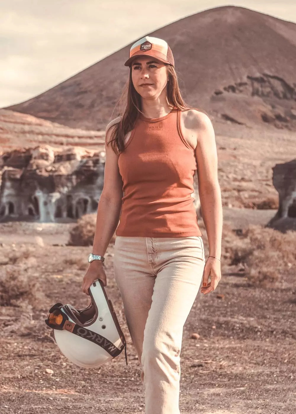 TANK TOP - TERRACOTTA