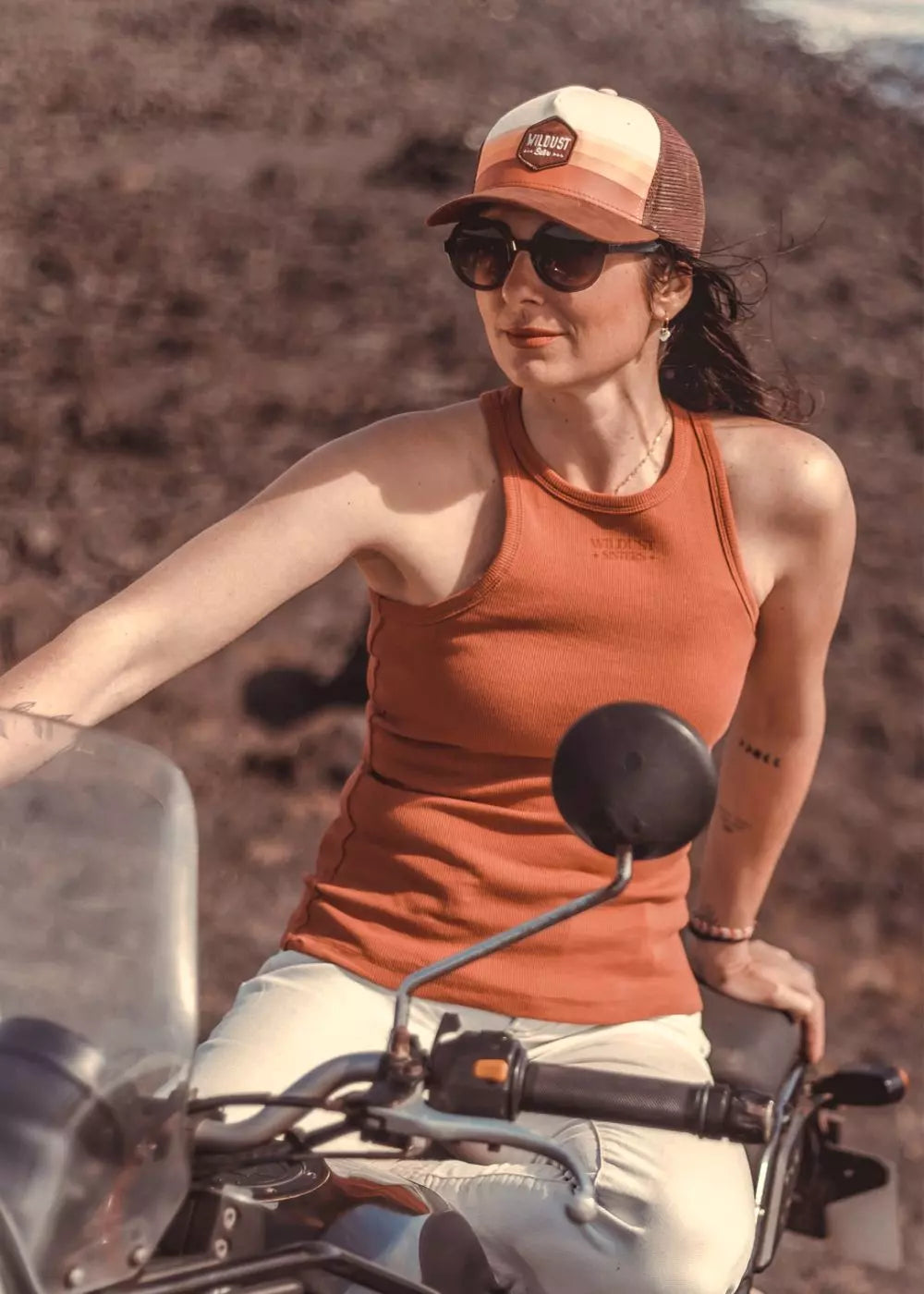 TANK TOP - TERRACOTTA