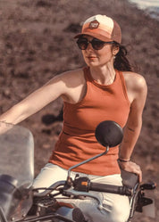 TANK TOP - TERRACOTTA