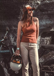 TANK TOP - TERRACOTTA