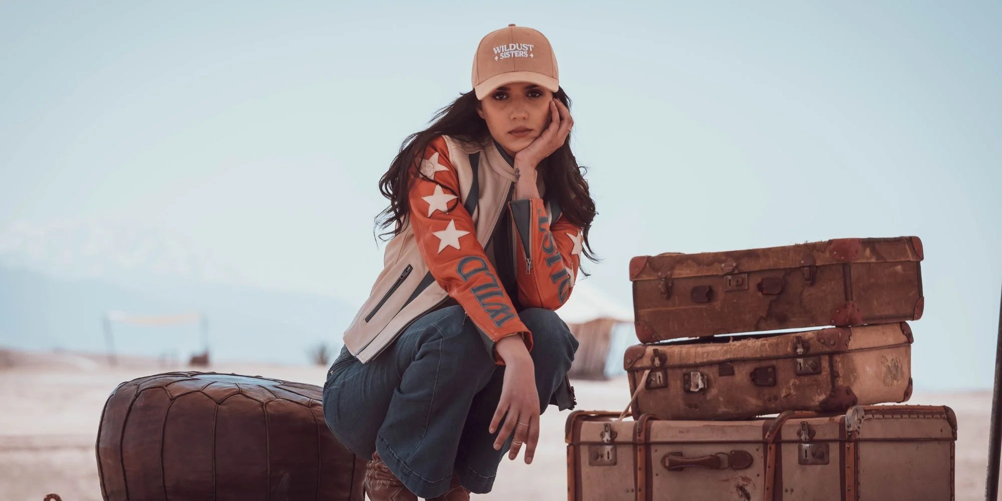 STARS & STRIPES JACKET - BRICK