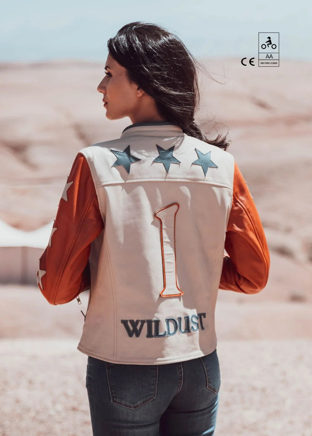 STARS & STRIPES JACKET - BRICK