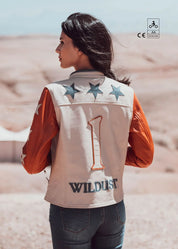 STARS & STRIPES JACKET - BRICK