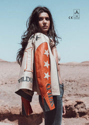 STARS & STRIPES JACKET - BRICK