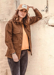 VESTE MOTO LÉGÈRE ARMALITH - KAKI