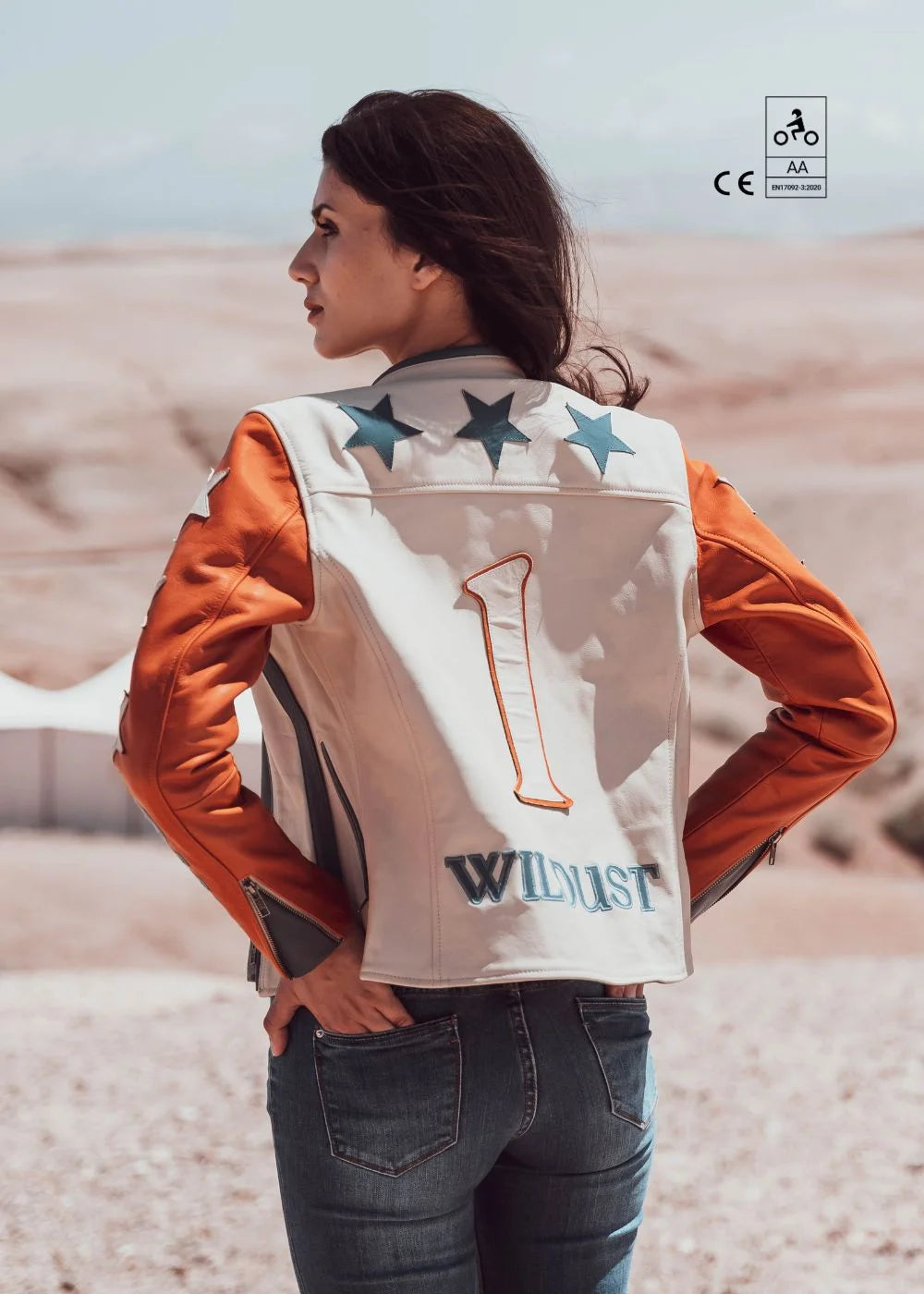 STARS & STRIPES JACKET - BRICK