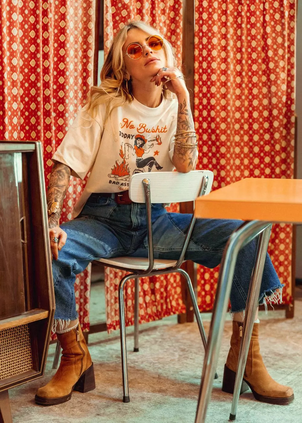 WIDE SHIRT - NO BULLSHIT