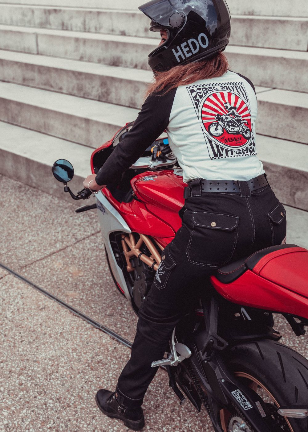 BASEBALL TEE - REBEL