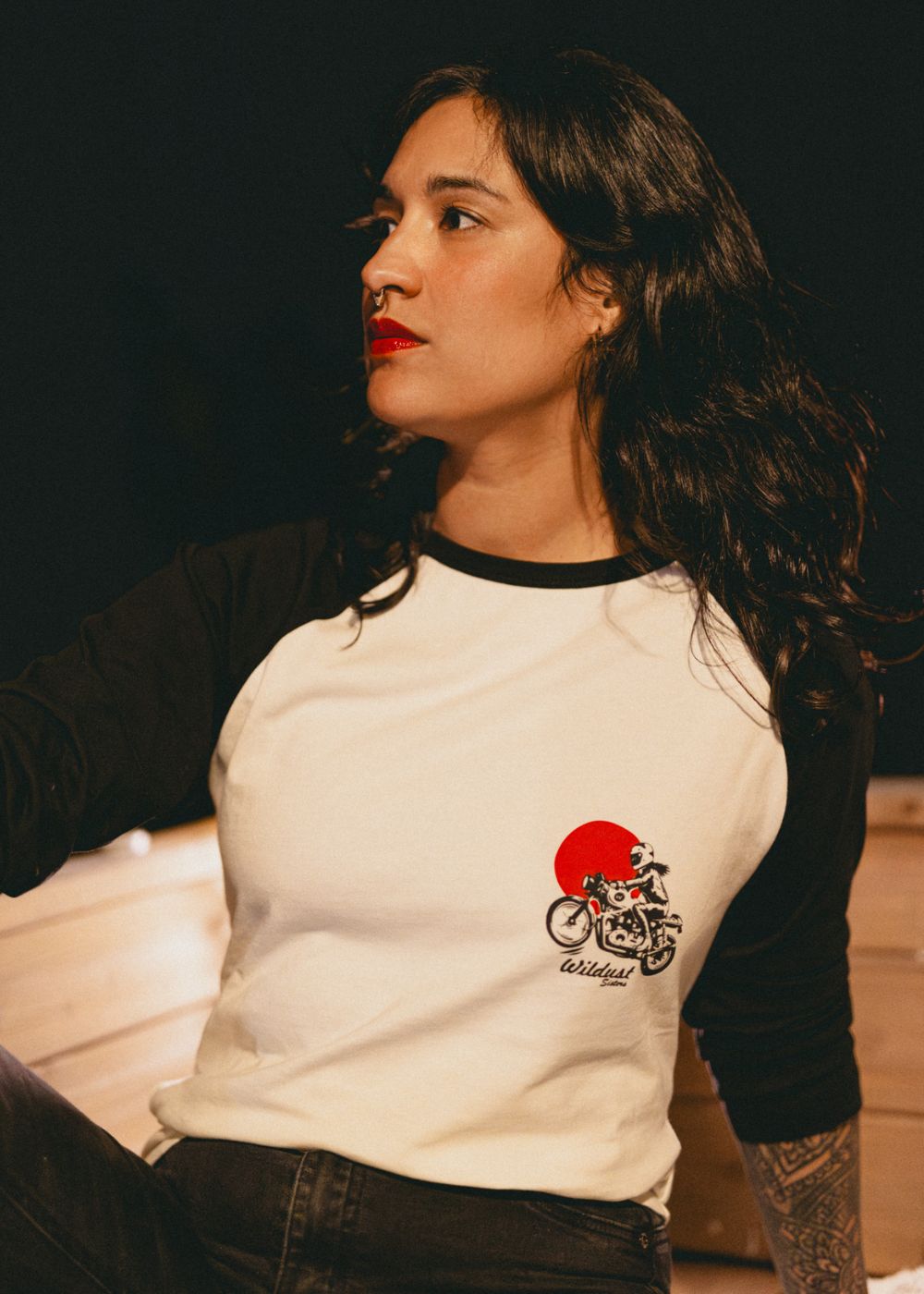 BASEBALL TEE - REBEL