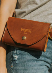 BELT & PURSE - COGNAC