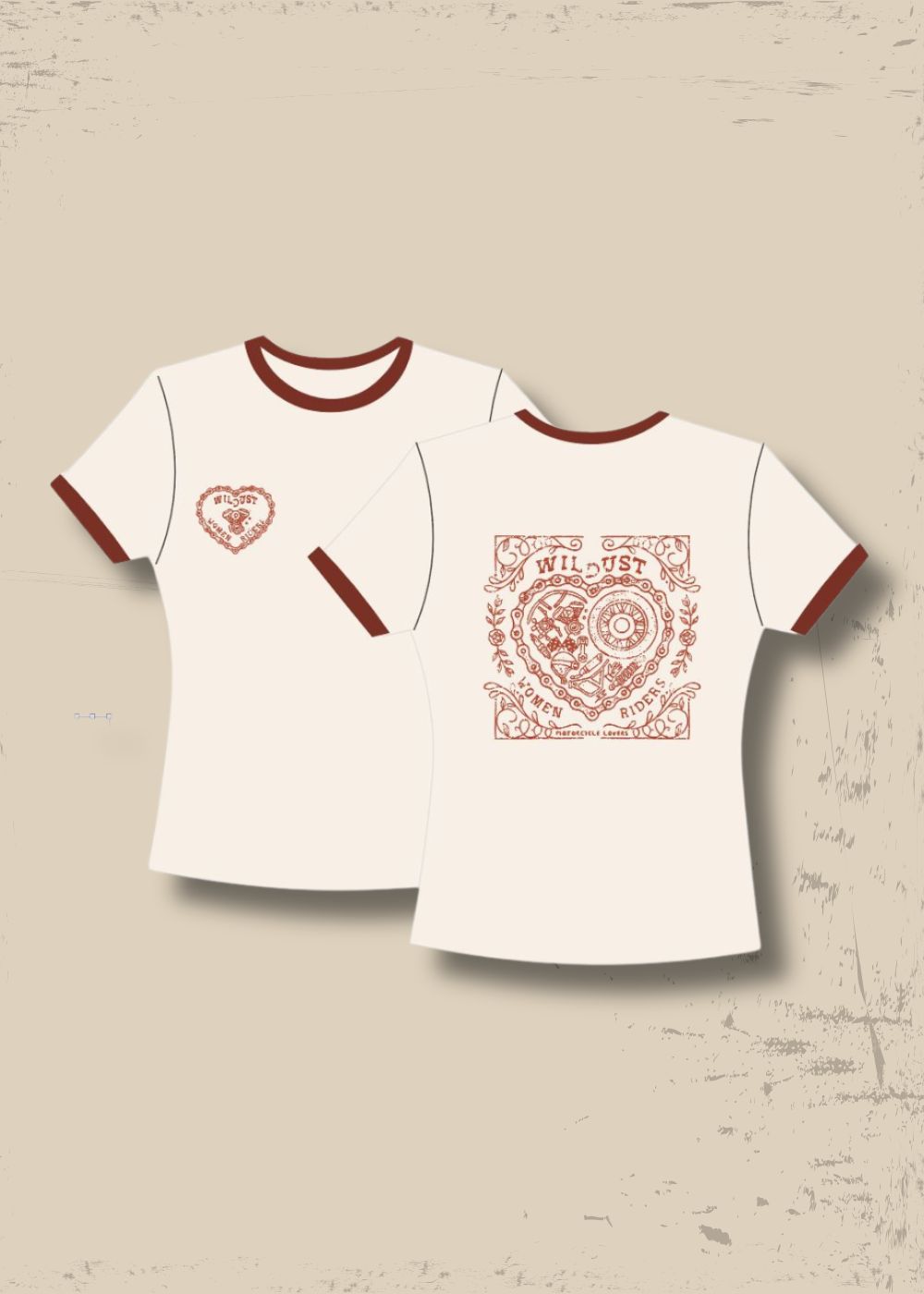 RINGER SHIRT - HEART RIDE