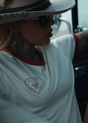 RINGER SHIRT - HEART RIDE
