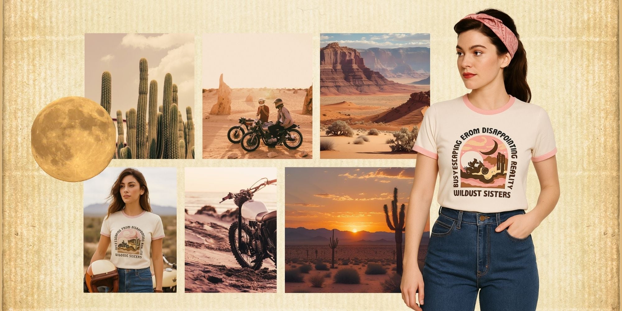 RINGER SHIRT - DESERT RIDE