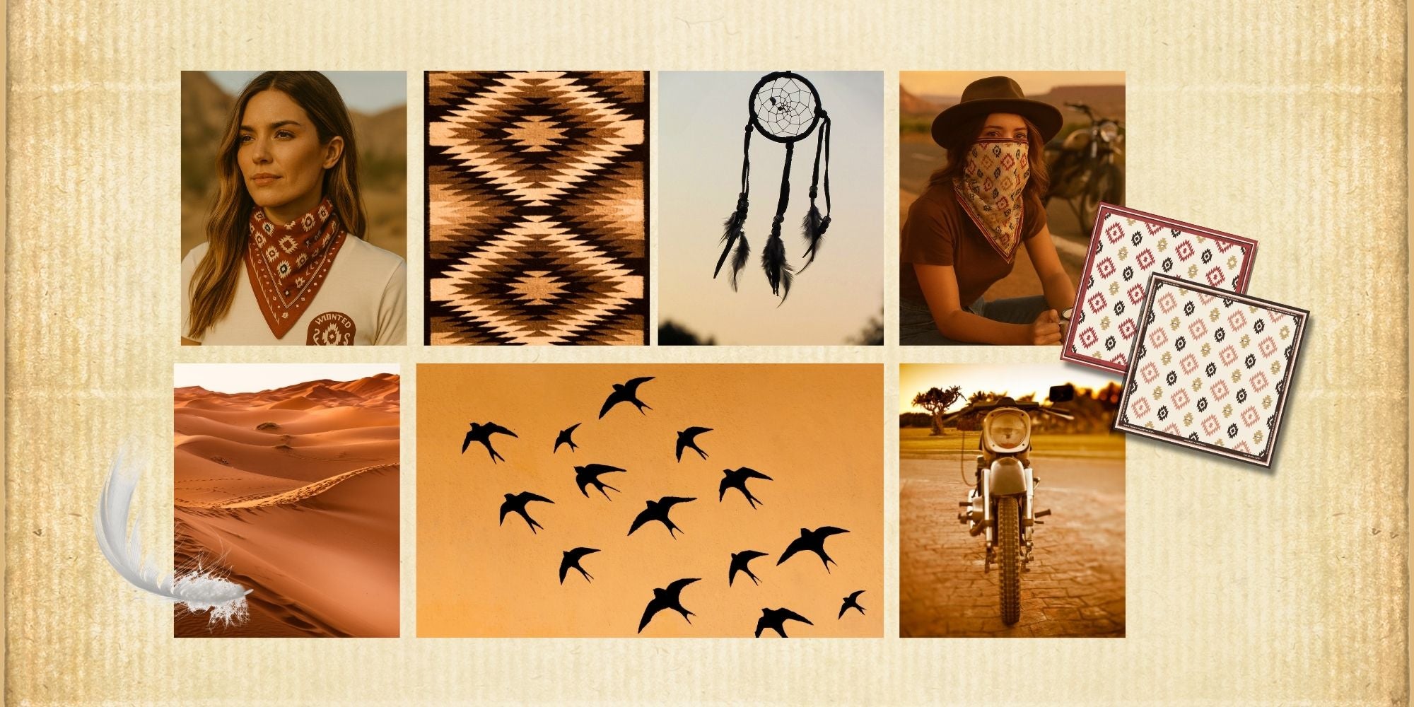 MOTORCYCLE SCARF - APACHE