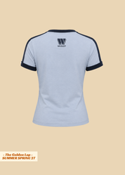 T-SHIRT - BLUE RACER