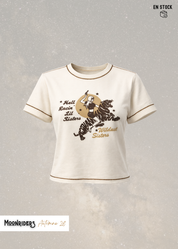 CROPPED TEE - HELL RACIN'