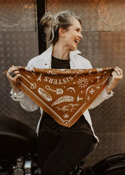 FOULARD MOTO - MOTO THERAPY CAMEL