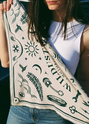 FOULARD MOTO - MOTO THERAPY GREEN
