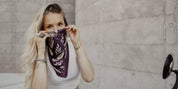 FOULARD MOTO - MOTO THERAPY PURPLE