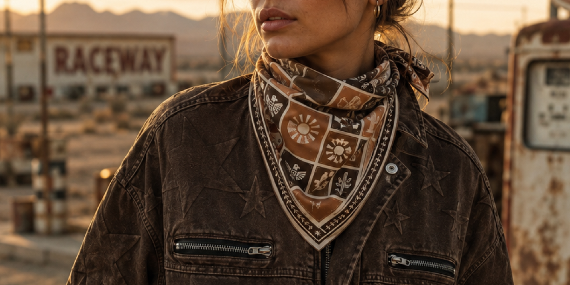 MOTORCYCLE SCARF - DUST