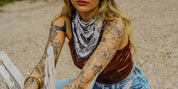 MOTO SCARF - WILD SPIRIT GREY