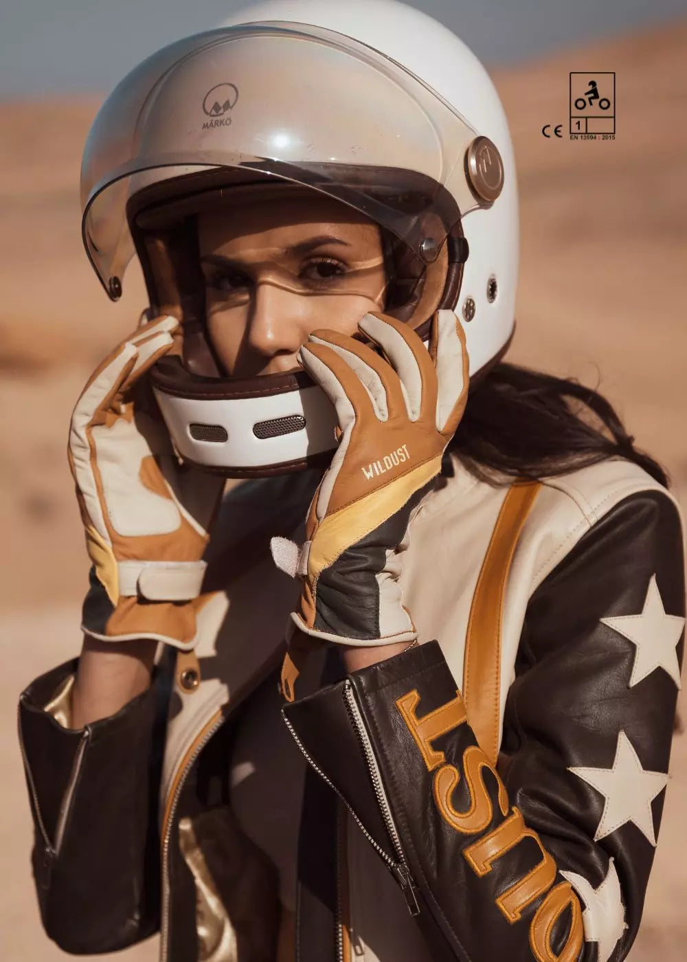 GANTS 70'S STRIPES - CAMEL
