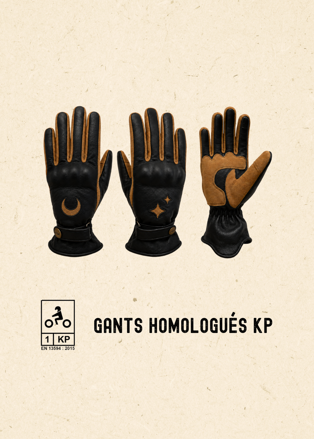 GANTS KP CLASSIC - BLACK