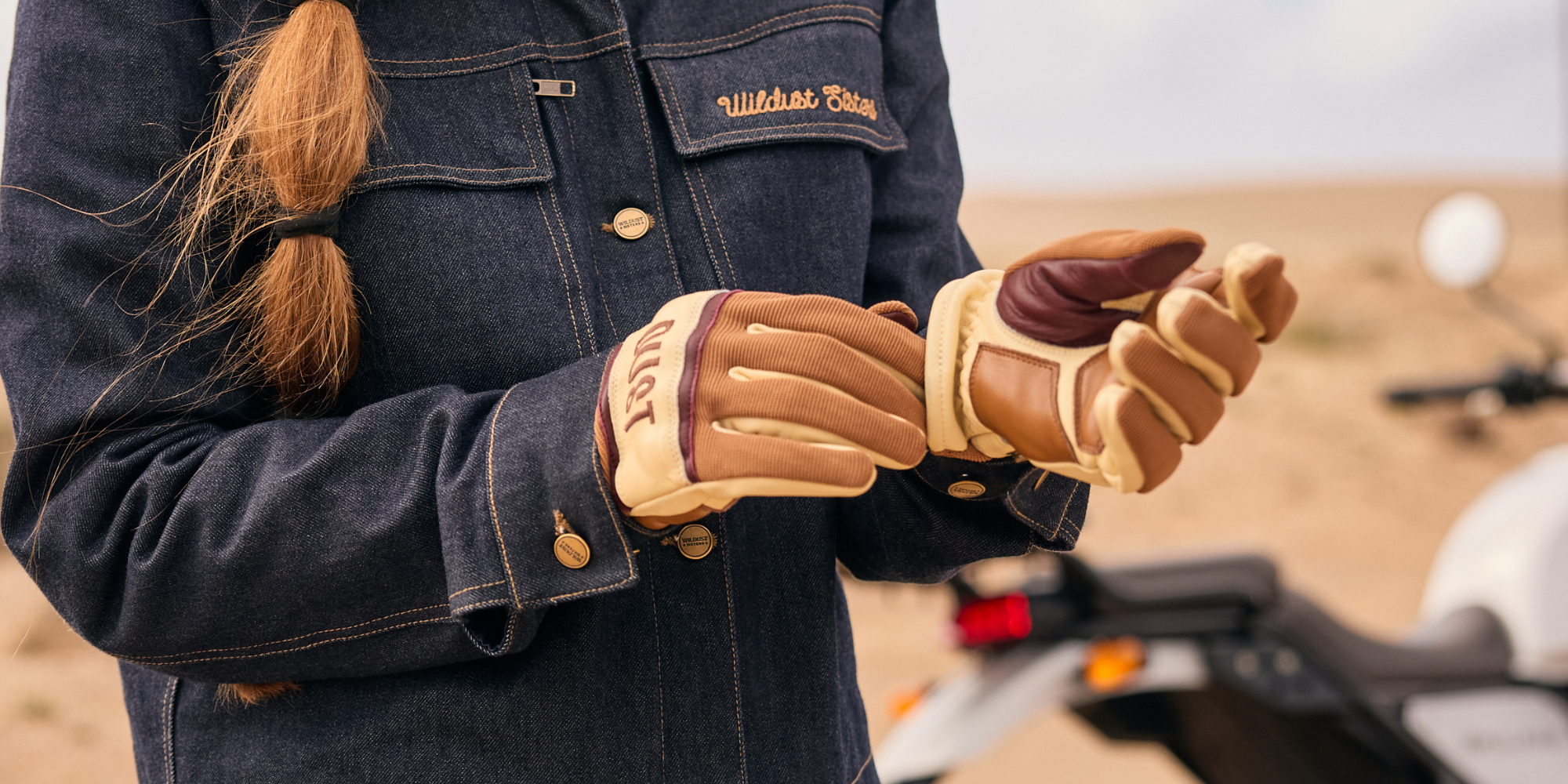 MX GLOVES KP - WILD DUST CAMEL